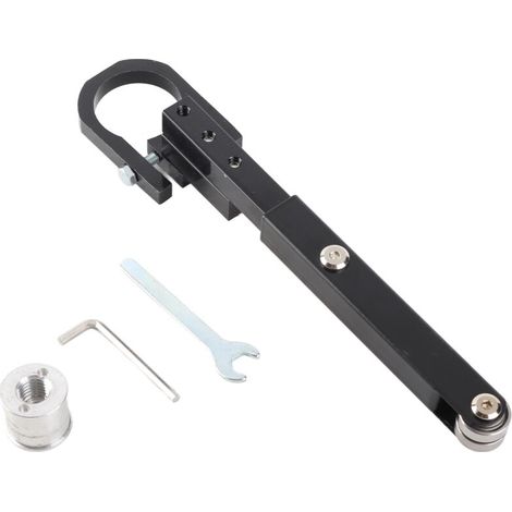 Jeffergarden Outil de conversion d'accessoire de ponceuse à bande multifonctionnel et pratique, adapté aux meuleuses d'angle de type 100, 115 et 125.-DOU