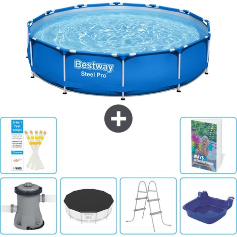 Bestway Piscina Bestway Steel Pro Rotonda - 366x76 cm - 7-pezzi S314 (1/5)