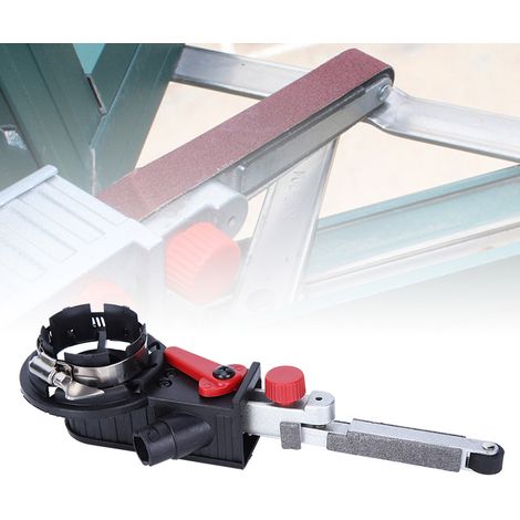 Accessoires pour meuleuses à bande et d'angle, alliage d'aluminium, noir, 3 bras de travail pour broche de 10 mm (1/5)