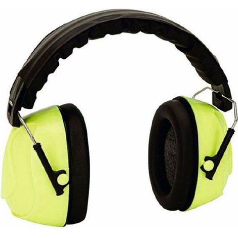 CASQUE AVEC PROTECTIONS AUDITIVES PLIABLE