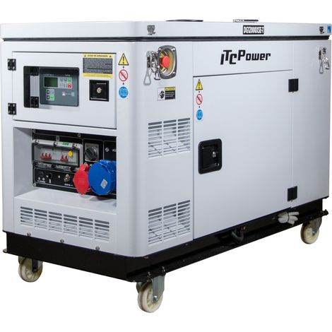 DG12000XSET Generador Eléctrico Diesel ITCPower Full Power (1/5)