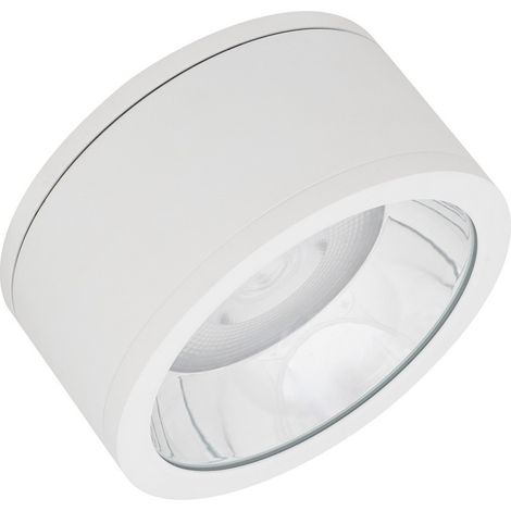 LDV DL SURFACE DN250 45W/840 4950lm 60° IP65/IK06 Downlight Ledvance Blanc (769335-4058075769335) (1/3)