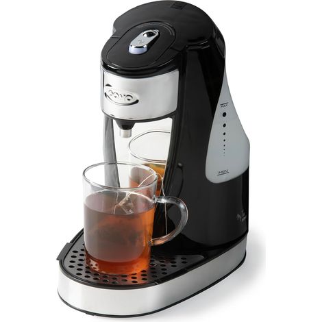 Bouilloire – 1,5L – 200 ml à 100 °C en 45 s – Kettle économique – Dosage direct en tasse – Bouilloire compacte et efficace – Noir (1/5)