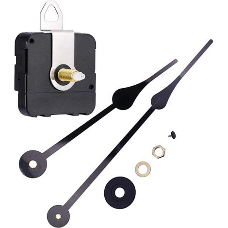 Orologi da parete fai da te con lancette grandi, design 3D, decorazione per la casa, movimento al quarzo, accessori, riparazione, sostituzione (1/4)