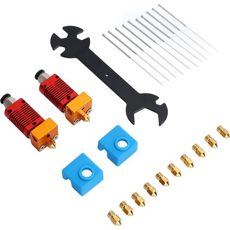 Kit de Nettoyage Buse Imprimante 3D avec Aiguille pour Buse MK8, Clé 5 en 1 pour Ender 3 Pro V2, Extrudeuse Hotend (1/5)
