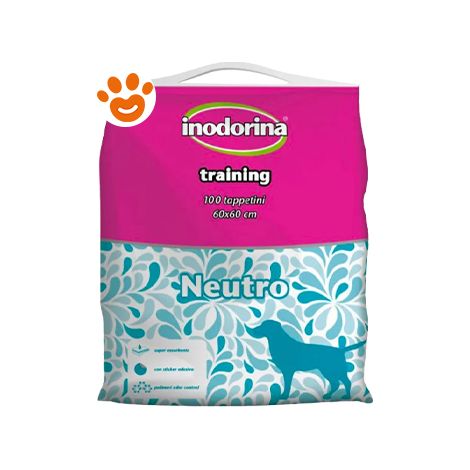 Inodorina Training Neutro Carboni Attivi (60x60cm) - Inodorina Training Neutro Carboni Attivi (60x60cm) - Confezione Da 100 Pezzi