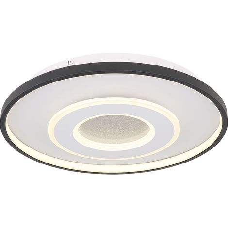 Globo - deckenleuchte - Brienna - weiß - metall - Ø 48cm - LED - (1/4)