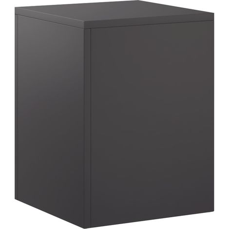 Plant Stand Black 30 x 30 x 40 cm Steel vidaXL