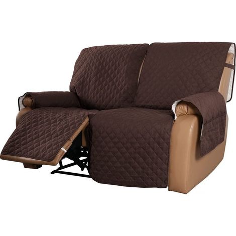Housse De Fauteuil Relax - 1 2 Ou 3 Places - Inclinable Avec Rangement Et Poches Laterales - Lavable - Matelassée - Pour Enfant Et Animal (1/4)