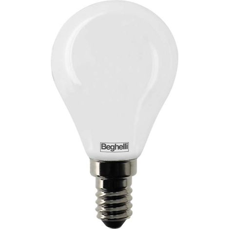 Lampadina led 5w e14 6500k tuttovetro luce fredda beghelli 56543 (1/4)