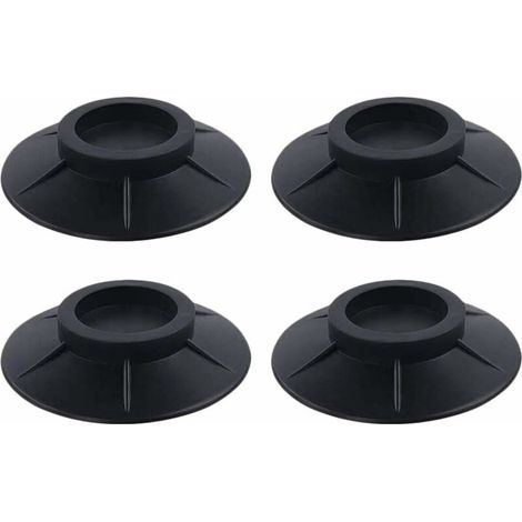 tapis anti vibration machine a laver 4 pièces anti vibration machine a laver - empêcher le lave-linge de bouger - patin anti vibration lave linge pour machines à laver et sèche-linge (1/5)