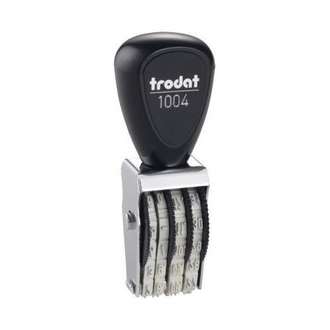 TRODAT Datumstempel trodat® Classic 1004 12 x 3 mm (B x H) Monat in Zahlen Metall/Kunststoff (1/4)