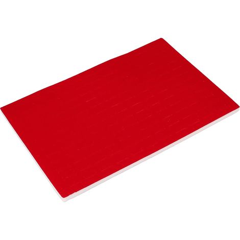 Portable Red Sponge Necklace Organizer, Elegant Design and Space Saving for Jewelry Drawer and Display Tray (1/5)