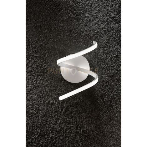 Applique In Metallo Moderna Nest Bianco Led Luce Calda