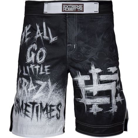 Short de lutte Psycho Clown pour homme, taille M, noir