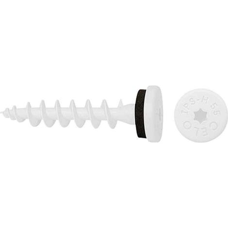 CELO Isolierplattenschraube IPS-H 55 SIgnalweiß 50 Stk