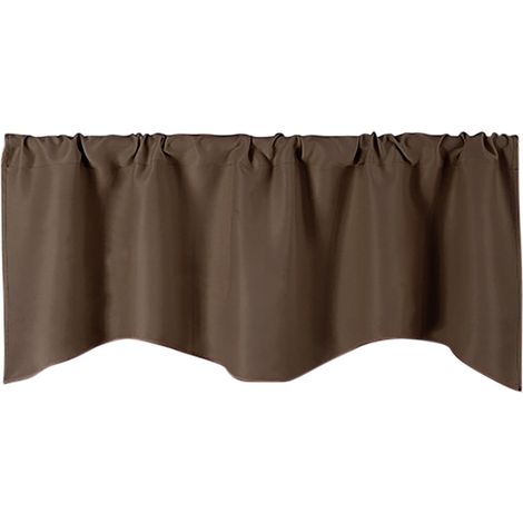Rideau Obscurcissant - 132 X 46 Cm - Tissu Polyester Haute Densité - Pour Porte Cuisine Fenêtre - 1 Pièce (1/5)