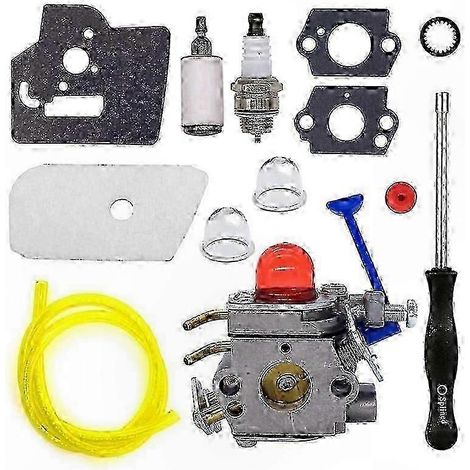 Carburateur de remplacement C1Q-W40A pour débroussailleuses 125L, 125LDX, 128CD, 128L, 128LD, 128LDX, 128R, 128RJ - Pièce moteur compatible, carbu haute performance (1/5)