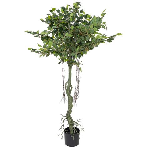 Planta ficus decorativo artificial verde 97x88x150h cm (1/5)