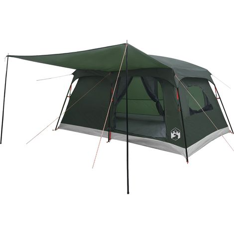 Tienda Familiar con techo Verde militar 420 x 305 x 200 cm