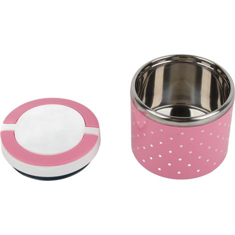 Boîte Repas Isotherme en Acier Inoxydable 1 Couche pour Aliments Chauds