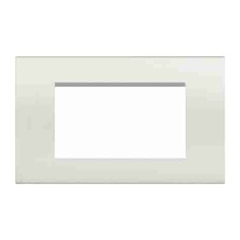 Plaque carrée 4 modules BTILNA4804BI Livinglight