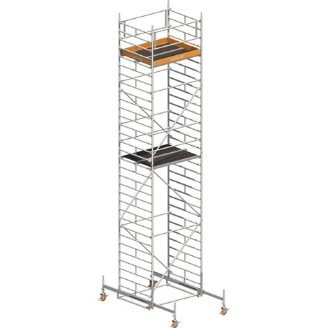 Layher Rollgerüst Uni Kompakt 9,38m AH (DIN EN 1004:2004) (1/4)