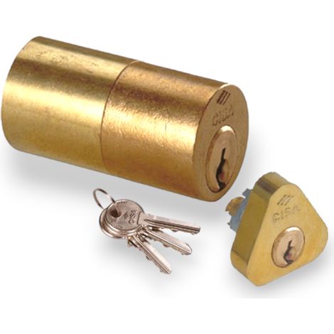 Cilindro serratura a coppia in ottone 02139