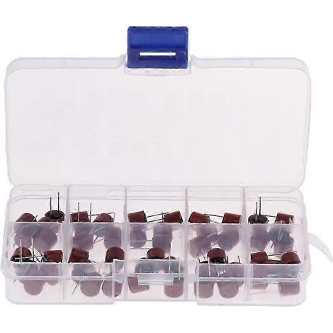 Kit d'assortiment de 50 fusibles TR5 à fusion lente (500 mA - 6,3 A) (1/5)