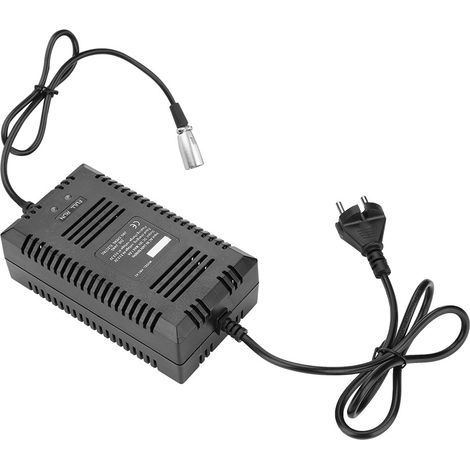 Chargeur intelligent de batterie 110-240 V avec prise européenne pour vélo électrique et scooter (connecteur XLR) (1/5)