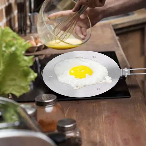Accessoires de cuisine, plaque de conduction thermique pour plaque à induction, adaptateur pour plaque à induction, conduction magnétique et transfert de chaleur, 20 (1/5)