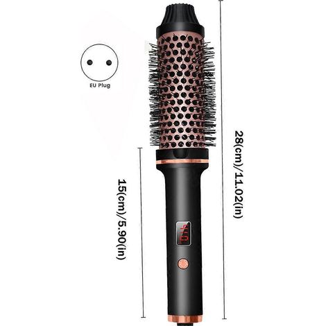 Brosse chauffante volumisante ionique 38 mm, boucleur, prise européenne (1/5)