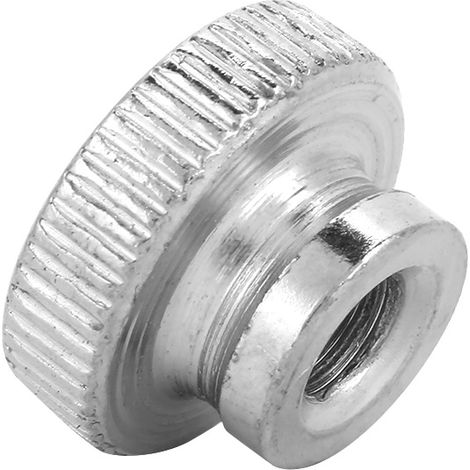 Écrous moletés à serrage manuel en acier au carbone nickelé M3 M4 M5 M6 M8 M10 (M5, 5 pièces) (1/5)