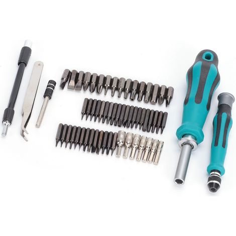 Ensemble d'outils à cliquet, clé, douille, tournevis, embouts de rechange, outils de réparation isolés pour électricien (1/5)