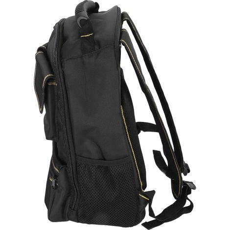Sac à dos d'outils polyvalent en tissu Oxford pour électricien et bricolage, sac de rangement matériel (1/5)