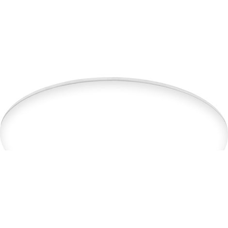 Plafonnier LED pour salle de bain avec lumière indirecte, protection contre la poussière et les éclaboussures, blanc neutre, panneau LED, cuisine, lampe pour pièce humide, 35x5,5 cm (1/5)