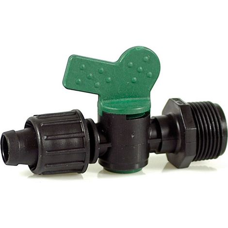 50PZ RACCORDO PER TUBO TAPE VALVOLA FILETTO MASCHIO mm. 16x1/2