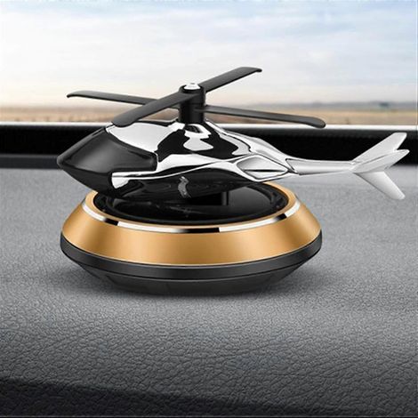 Hélicoptère rotatif à énergie solaire Aromacure Parfum d'intérieur Parfum d'ambiance pour voiture Sentez l'odeur Savourez l'odeur de la voiture (1/5)
