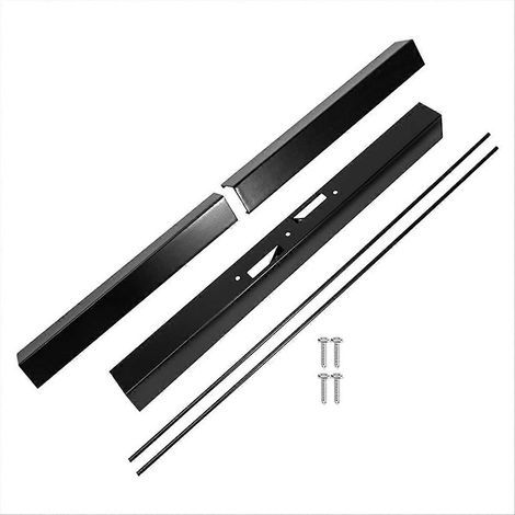 Kit de tige pour pare-étincelles de cheminée, tige et cantonnière (1/5)