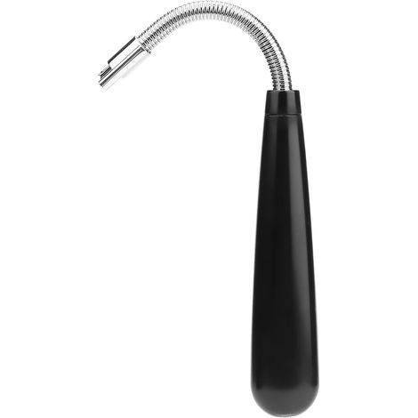 Briquet à arc électrique 360° rotatif sans flamme rechargeable USB, coupe-vent pour barbecue, Noir (1/5)