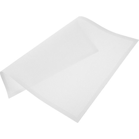 Tapis de Cuisson Antiadhésif en Fibre de Verre Respirant Blanc Résistant Haute Température Compatible Plaques à Pâtisserie Feuille Réutilisable pour Pâtisserie et Cuisson'-'- (1/5)