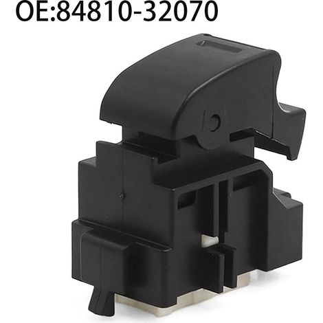 84810-32070 is a one-button switch for the electric window regulators of Toyota Camry and Lexus vehicles.--BIEMMEDUE (1/4)