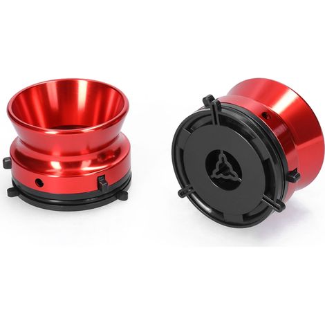 2PCS 1 Paire de coupelles en aluminium pour magnétophones à disque 10 pouces, dispositif de chargement universel pour Studer ReVox (1/4)