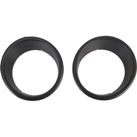 Suitable for 2007-2017 JK Wrangler headlight covers, original factory style, grille frame, and headlight modification trim parts. (1/4)