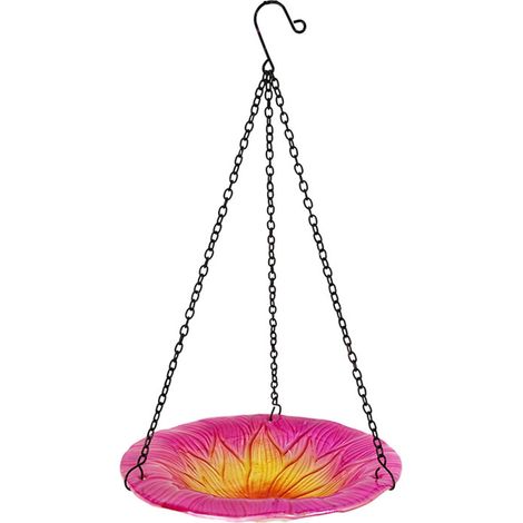 Bac À Oiseaux - Bac À Bain Pour Oiseaux - Nourrisseur Pour Colibris - Verre - Usage Extérieur - 1 Pièce (1/5)