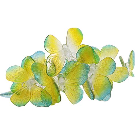 Guirlande Lumineuse Papillon LED - 3 M - 20 Lampes - Alimentée par Piles - Pour Décoration Intérieure et Extérieure (1/5)