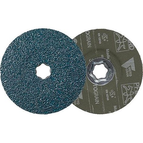 PLATEAU DE PONÇAGE PFERD CC-FS 125 VICTOGRAIN 36 64112636 DIMENSION PRODUIT, Ø: 125 MM 25 PC(S) (1/7)