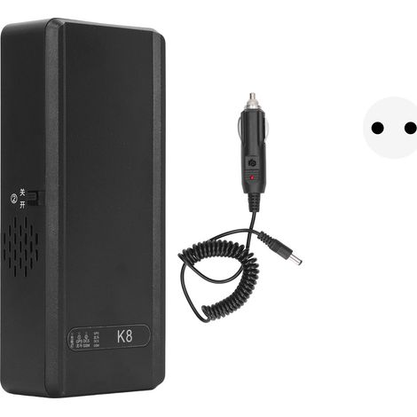 Brouilleur de signaux portable toutes bandes, bloqueur d'ondes pour conduite, protecteur avec batterie intégrée 5200mAh, prise UE 110-240V