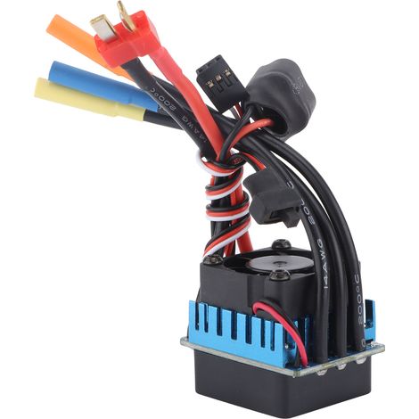 60A Brushless Senseless ESC Geschwindigkeitsregler, wasserdicht, für 1/8 Sportwagen-RC-Bootsteil (1/5)