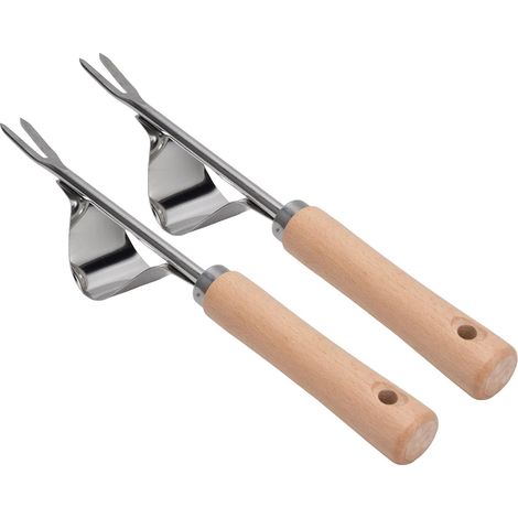 Handheld-Gartenjäter, Edelstahlgabel (1/5)
